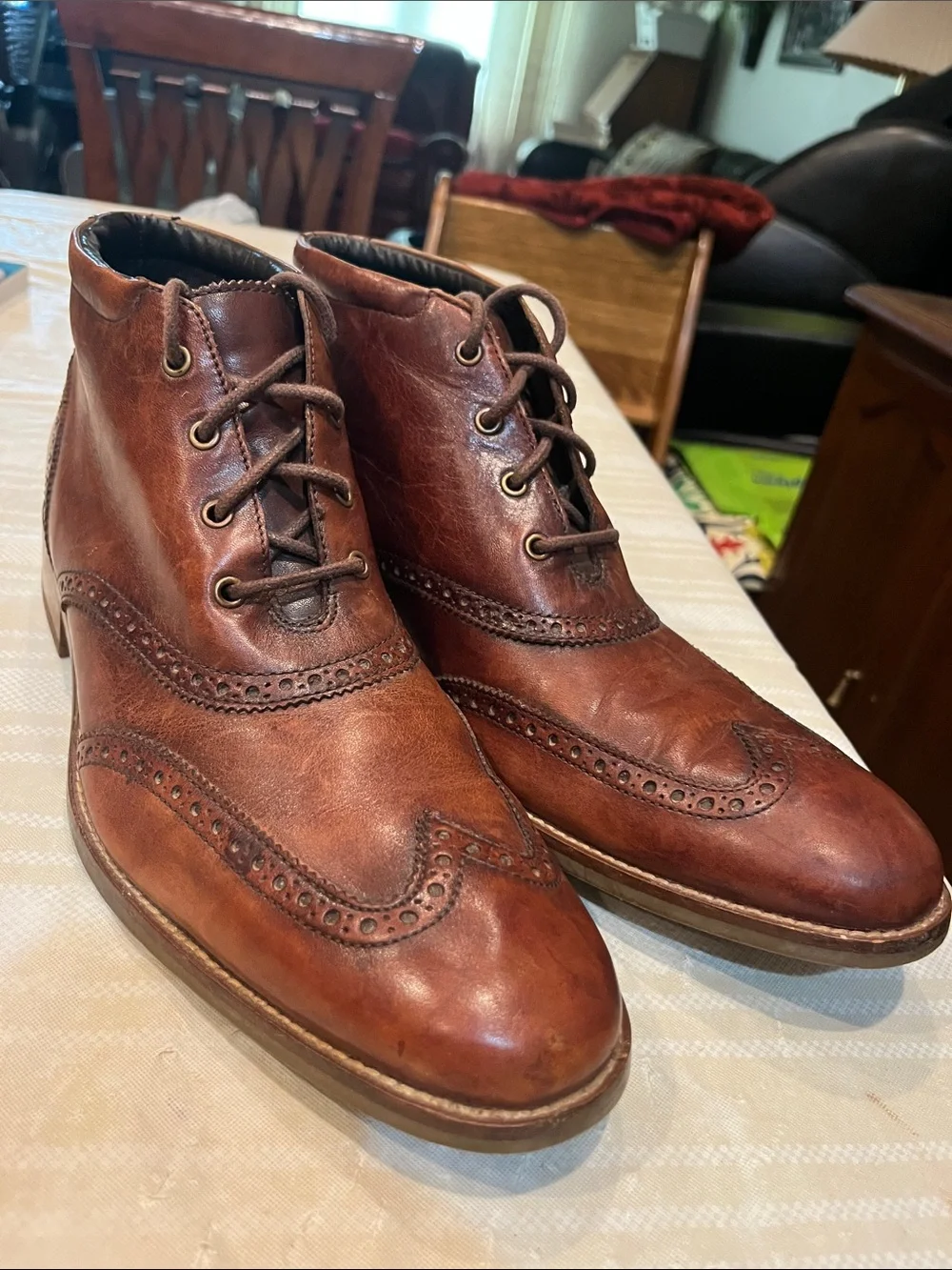 Cole Haan Leather Wingtip Chucca Boots C11053 Men's size 11